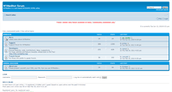 Desktop Screenshot of forum.wymeditor.org