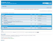 Tablet Screenshot of forum.wymeditor.org